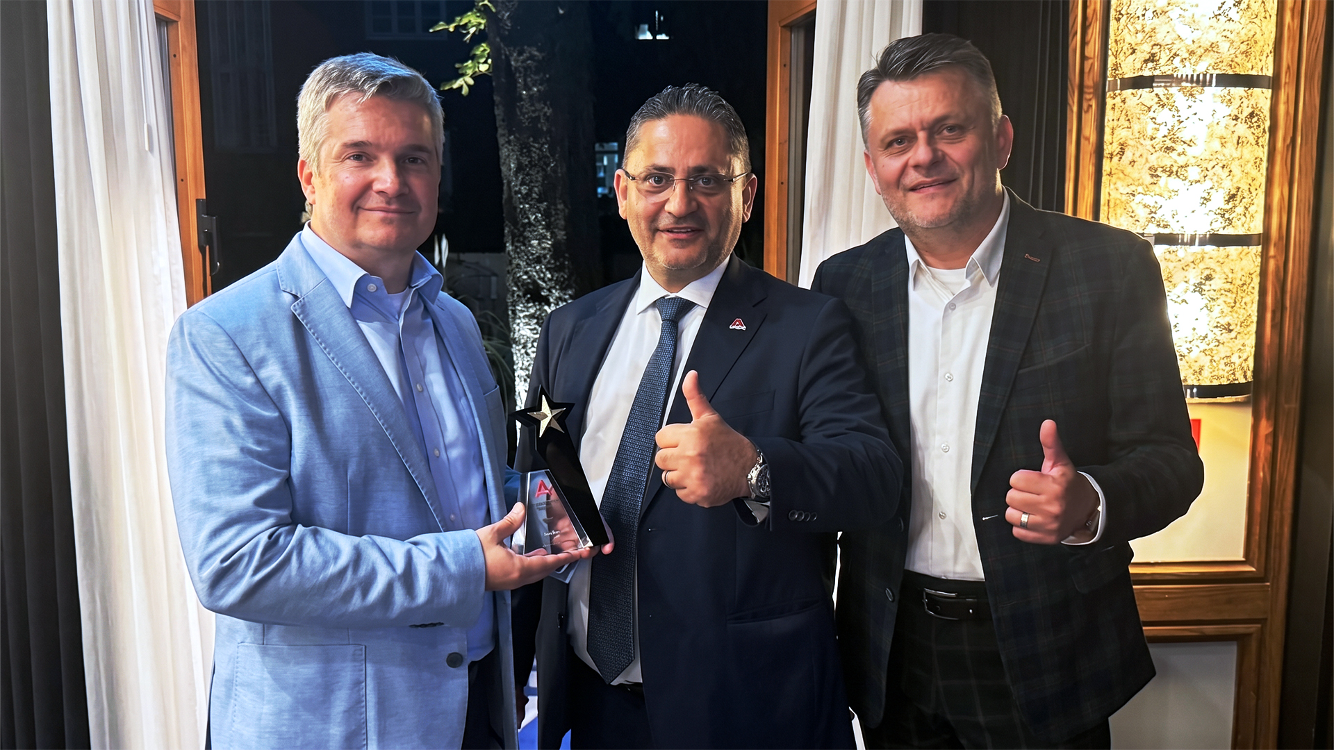 Axalta Award 2026, T. Cafourek, Fadi S Medlej a L. Jančovič
