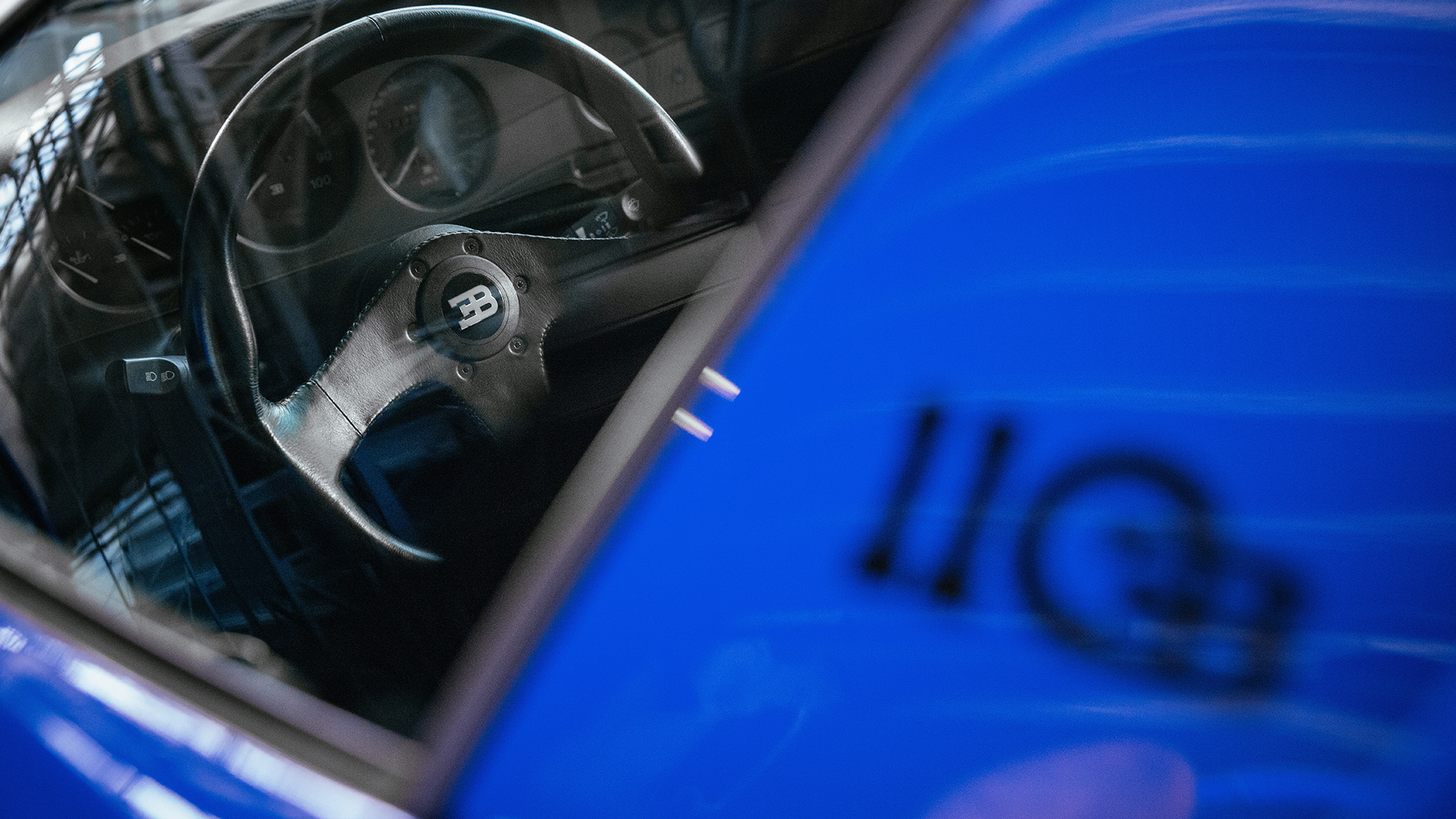 Interiér Bugatti EB110