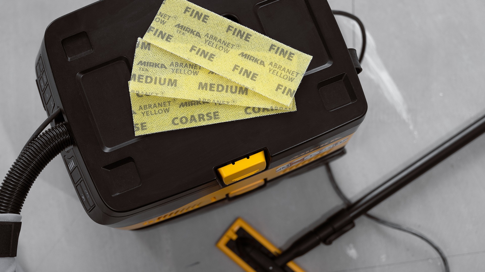 Brusivo Mirka Abranet Yellow výseky