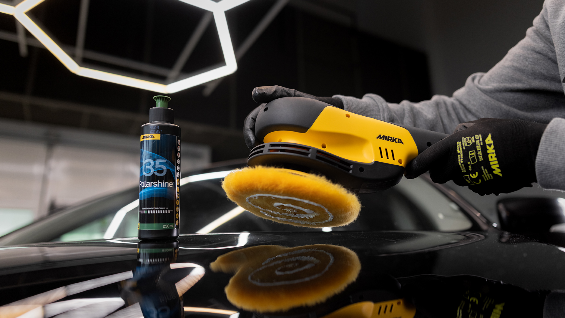 Leštění POLAROS RS 600 s beránkem